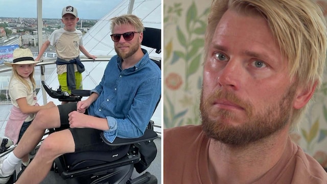 Torsten mắc bệnh ALS - không thể bế con