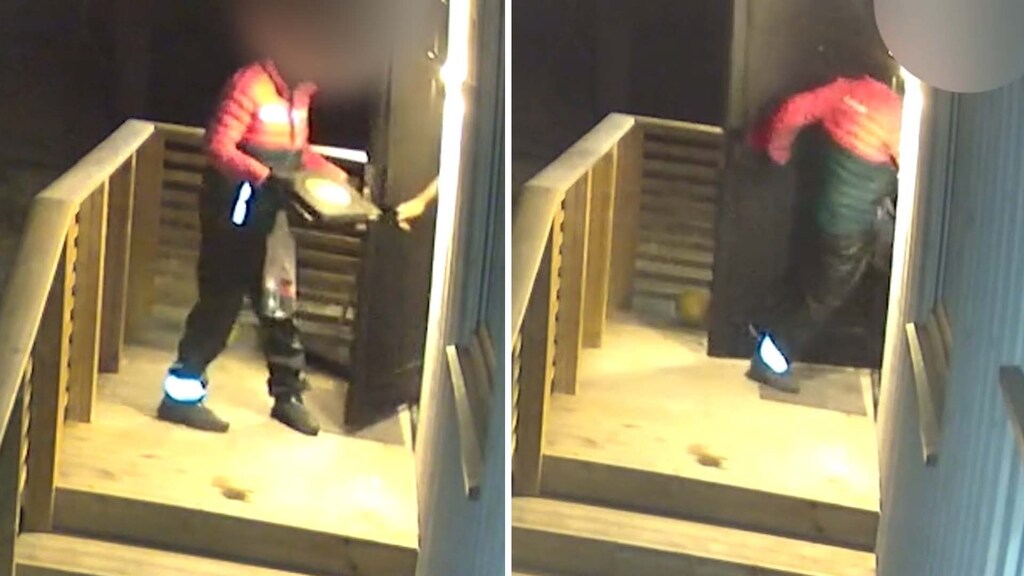 Attack Hel Här rånar falska Foodorabudet familjen